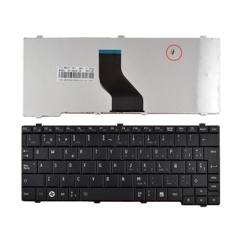 Teclado Para Portátil Toshiba Satellite Mini Nb250 Nb200 Nb255 Nb201 Nb205 Nb305