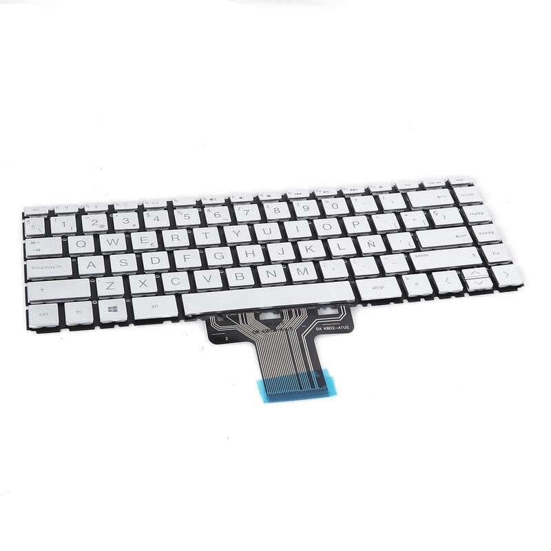 Teclado Plateado Para Portátil Hp Pavilion 14 Da 14 Df 14 Dh 14 Dk 14 Dr 14 Dq L15600 001