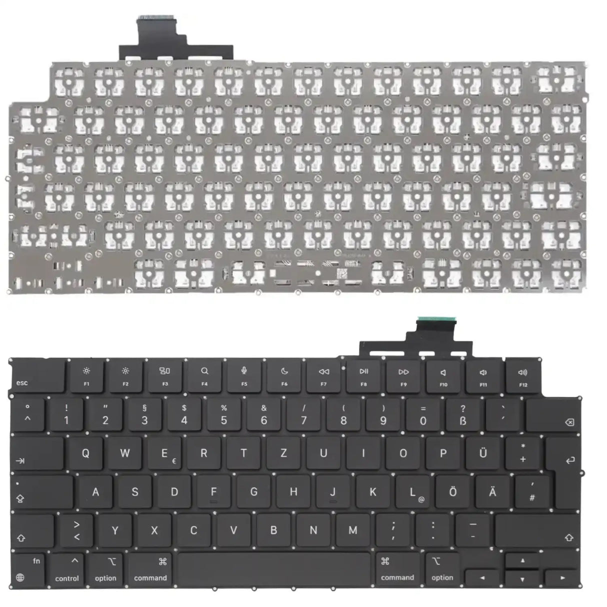 Teclado Para Portátil Apple Macbook Air 13 M2 A2681 Alemán