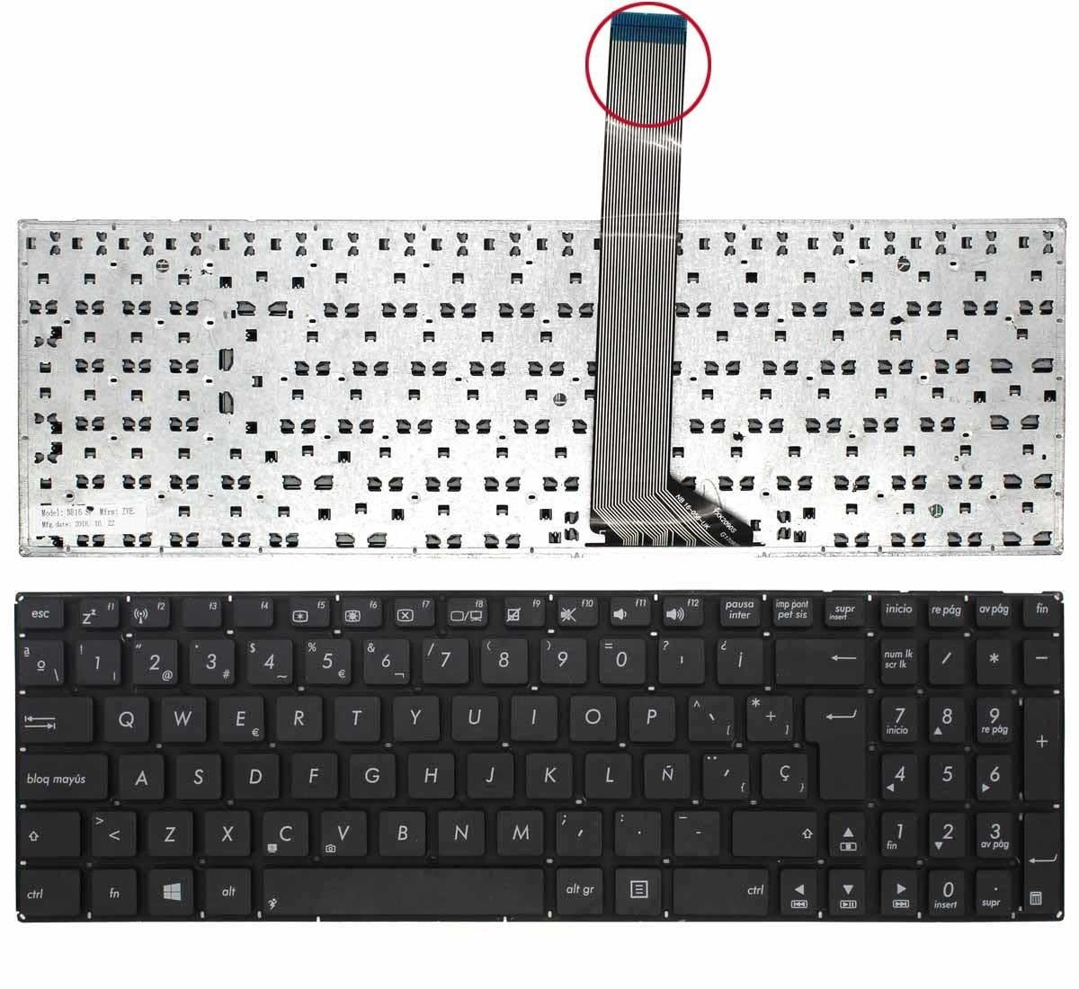 Teclado Para Portátil Asus K56 K56C K56Ca A56 K56Cb K56Cm