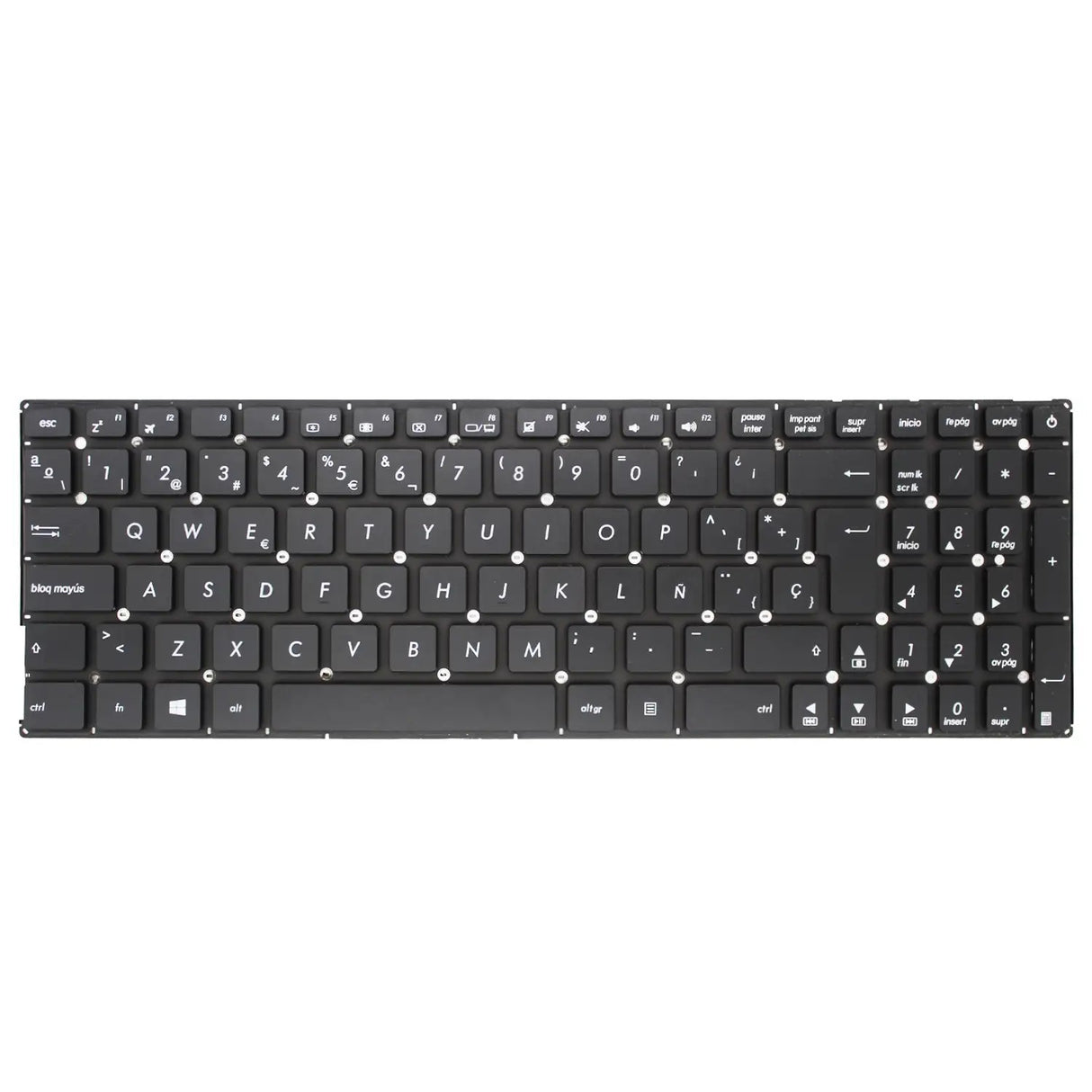 Teclado Para Portátil Asus X543 X543Ub X543Ba X543Ua X543Ma X543U X543L X543La Negro