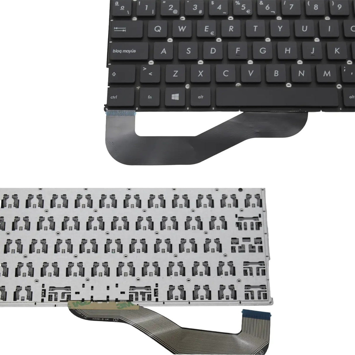 Teclado Para Portátil Asus X543 X543Ub X543Ba X543Ua X543Ma X543U X543L X543La Negro