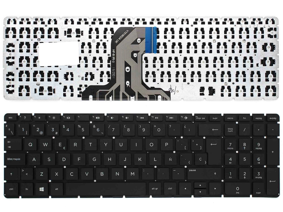 Teclado Para Portátil Hp 17-X008no 17-X008ns 17-X008tu 15-Ba009ns 15-Ba009nt 15-Ba009nz