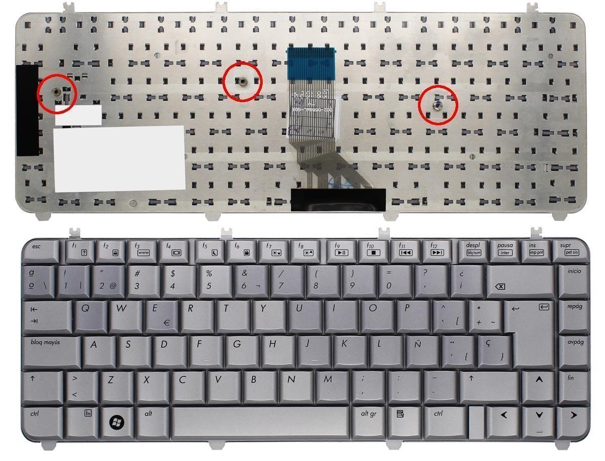 Teclado Para Portátil Hp Compaq Presario Cq40 Cq40-Xxx Cq40-100 Cq40-200 Cq40-300 Cq40-400 Cq40-500 Cq40-600 Cq40-700 Series