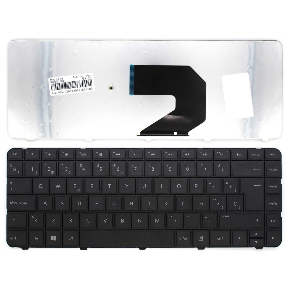 Teclado Para Portatil Hp Pavilion G6 Aer15p00010 1203ss 633183-071 643263-071