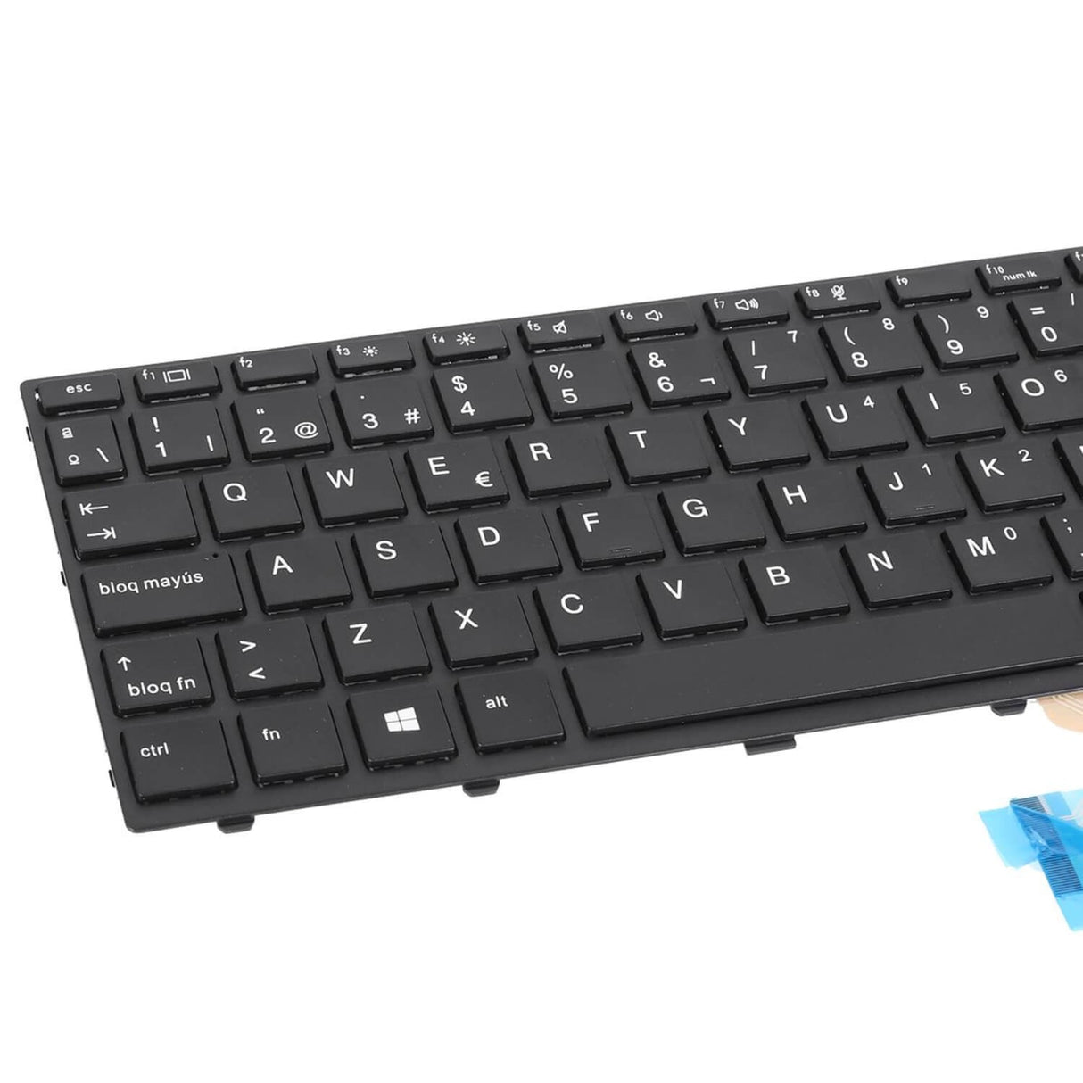 Teclado Para Portátil Hp Probook 430 G5 440 G5 445 G5 Negro Con Marco
