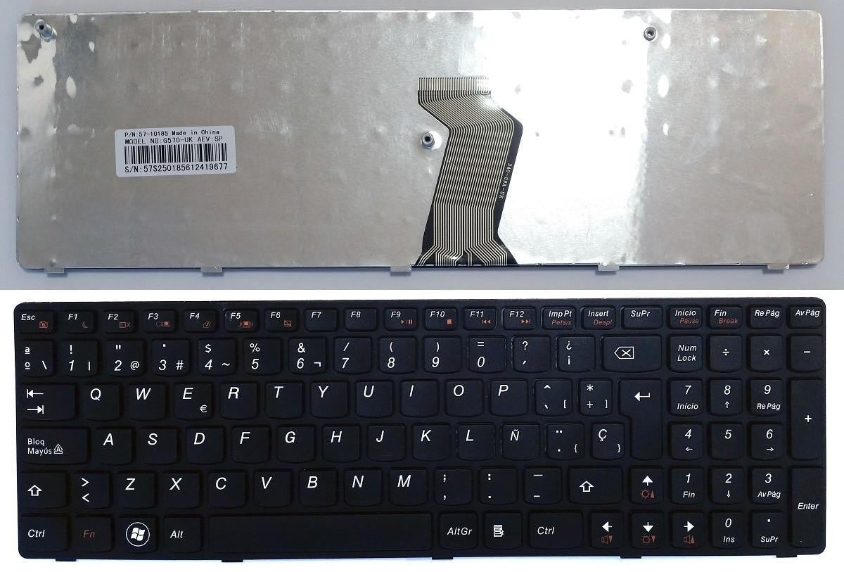 Teclado Para Portátil Lenovo Ideapad G580 G580a G585 G585a 9z.N5ssw.Q0s