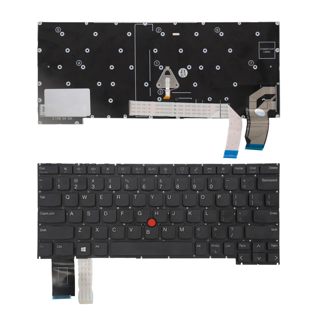 Teclado Para Portátil Lenovo Thinkpad X13 Gen2 X13 Gen 3