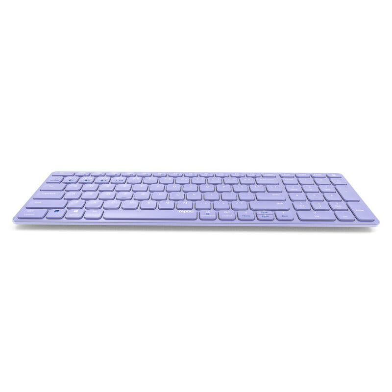 Teclado Rapoo Wireless Y Bluetooth E9700m Portugues 2.4ghz Bt 3.0 5.0 DiseãO Ultrafino Bateria