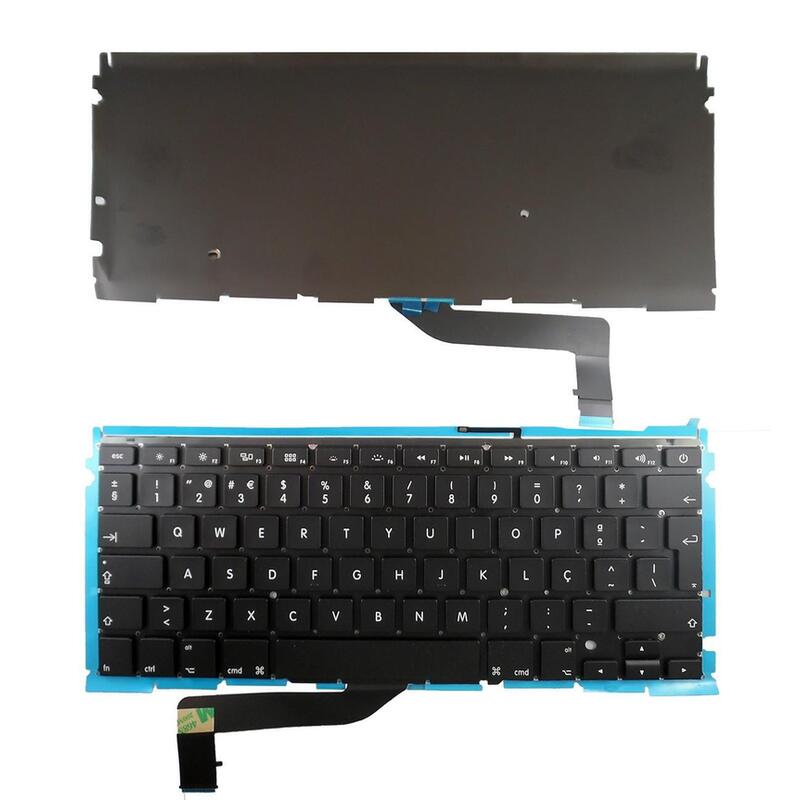 Teclado Retroiluminado Para Portátil Apple Macbook Pro A1398 En Portugués