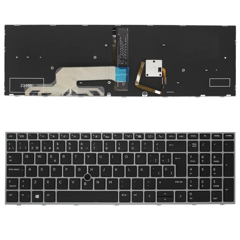 Teclado Retroiluminado Para Portátil Hp Zbook 15 G5 17 G5