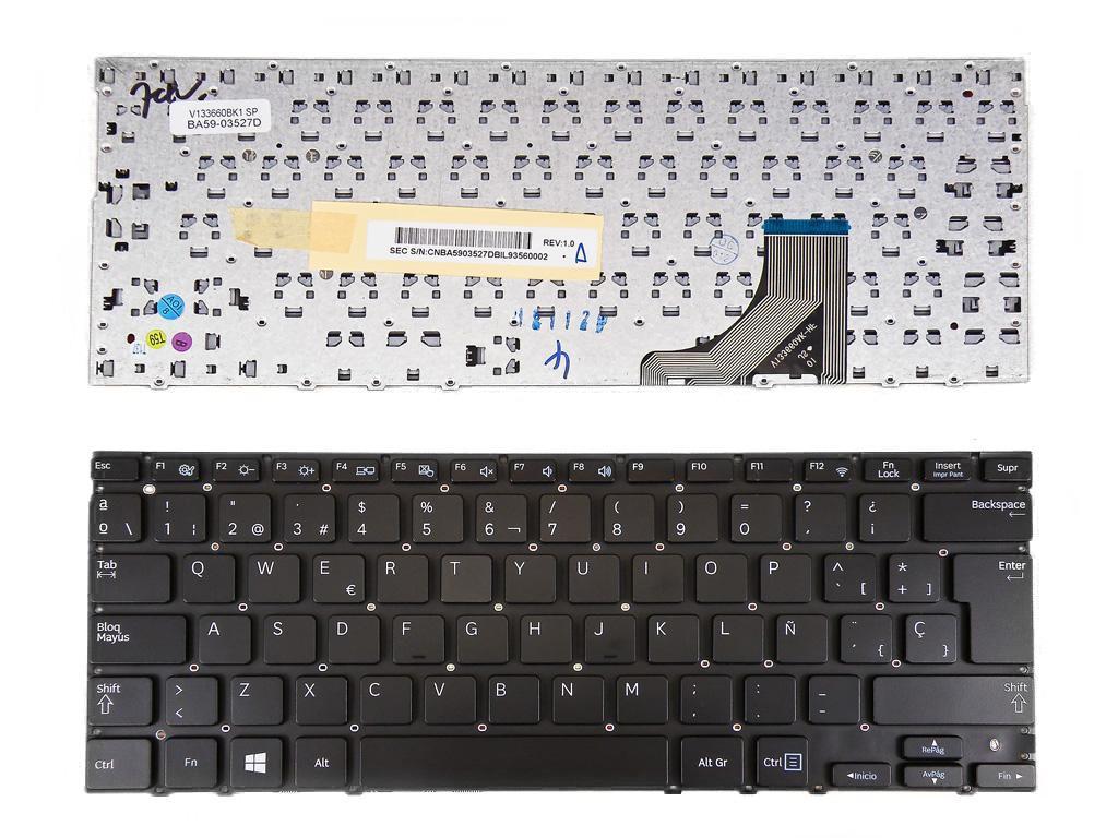 Teclado Para Portátil Samsung Np530U3B Np530U3C 535U3C Negro (Para Win8)