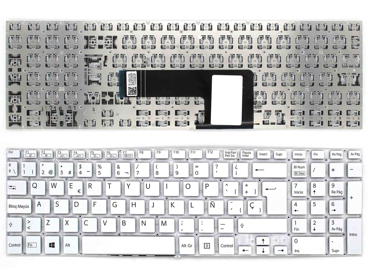 Teclado Para Portátil Sony Vaio Svf15A1S2Es