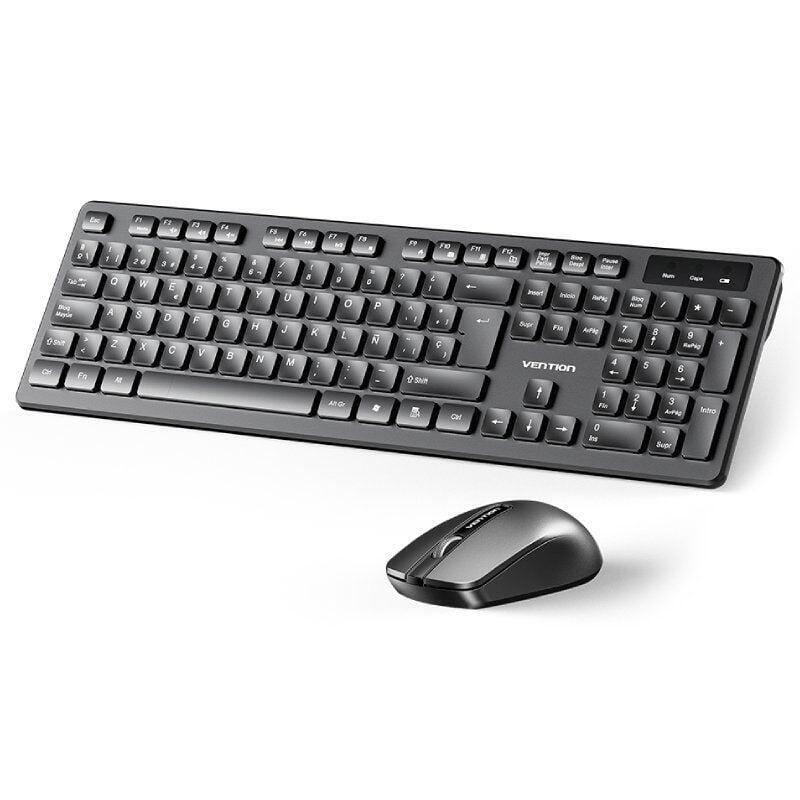 Teclado Y Ratón Vention Combo Ktdb0-Es Negro