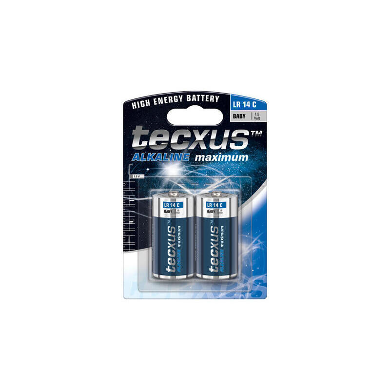 Tecxus Lr14 2-Bl Batería De Un Solo Uso C Alcalino