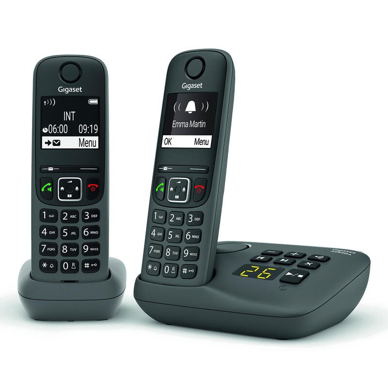 Telefono Gigaset Ae690a Duo Anthrazit