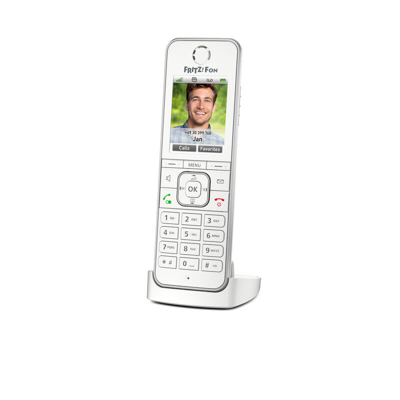 Teléfono Inalambrico Dect Digital Fritz! C6 Blanco Estandar Dect Gap/Pantalla Color/Manos Libres 20002875