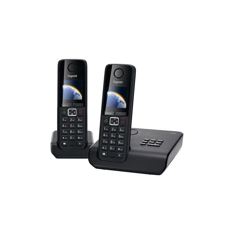 Teléfono Inalámbrico Gigaset Essential 300 Duo Negro