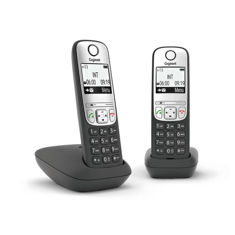 Teléfono Inalámbrico Siemens Gigaset A690a Duo Negro