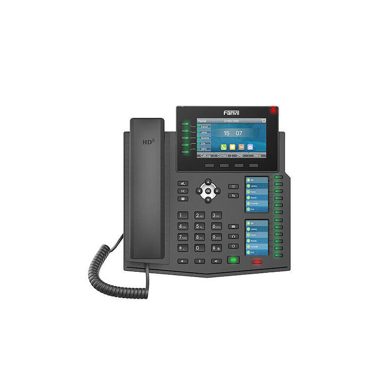 Teléfono Ip Fanvil X6u Negro