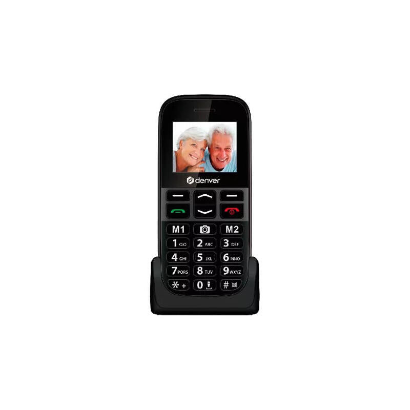 Telefono Movil Denver Bas 18500 1.77" Sms Dual Band Camara Boton Sos Para Mayores