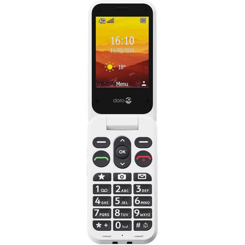 Telefono Movil Doro Leva L30 2.8" 4g Grafito Blanco