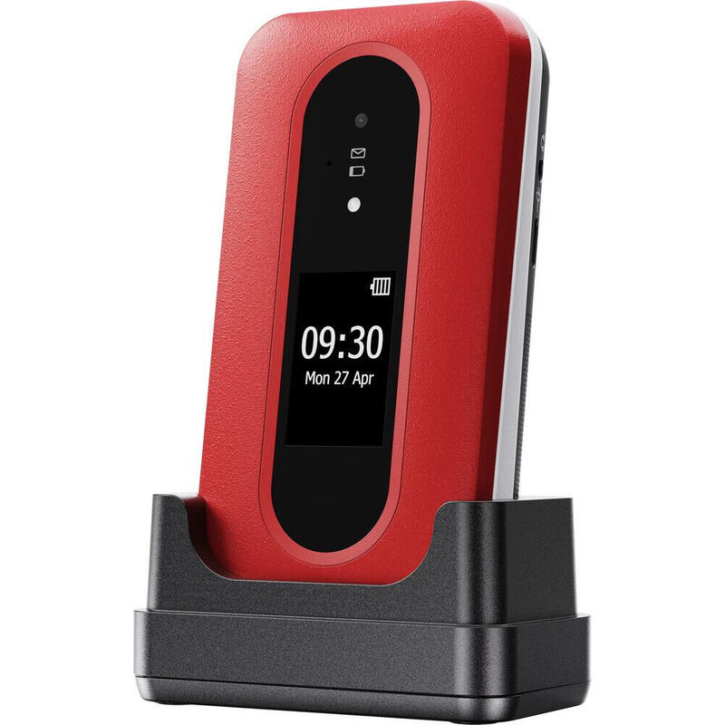 Telefono Movil Doro Leva L30 2.8" 4g Rojo Blanco