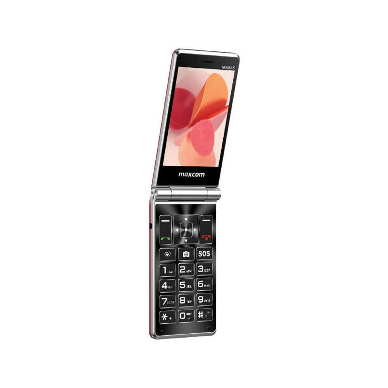 Teléfono Móvil Maxcom Comfort Mm835 Para Personas Mayores 4g Rojo