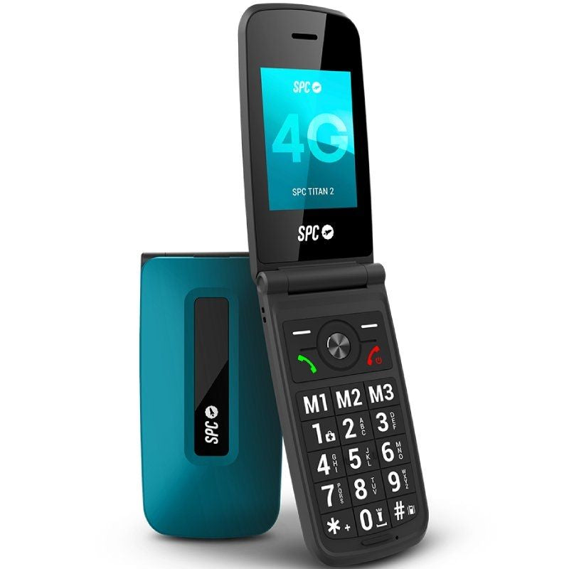 Teléfono Móvil Spc Titan 2 Para Personas Mayores 4g Azul