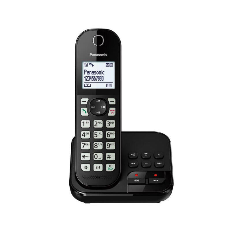 Teléfono Panasonic Kx-Tgc460gb Dect Identificador De Llamadas Negro