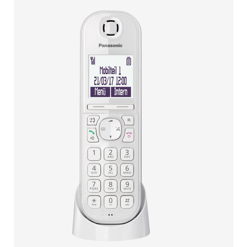 Teléfono Panasonic Kx-Tgq200gw Blanco Cat-Iq 2.0
