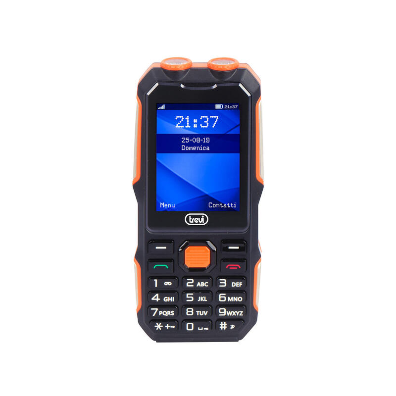 Telefono Trevi Antigolpes Forte 70 Negro-Naranja