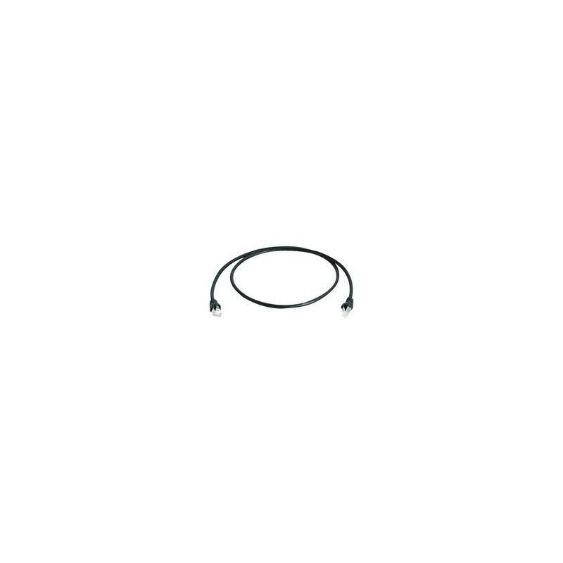 Telegärtner Cable De Red Sftp Cat 6a Negro 1,0m