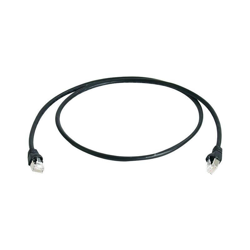 Telegärtner Mp8 Fs 500 Lszh 0.25m Cable De Red Negro 0,25 M Cat6a Sf/Utp (S-Ftp)