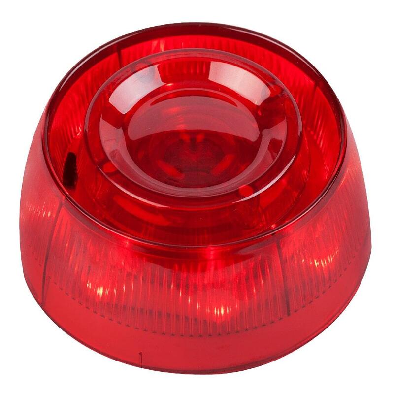 Teletek Sensoiris-Ws-Is Sirena Con Flash Y Aislador. Color Rojo. Requiere Base Standard No Incluida