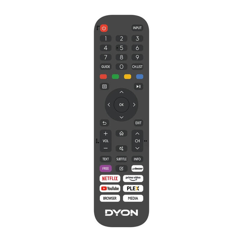 Televisión Dyon Smart 40 Vx-2, Led 40", Negro, Fullhd, Wifi, Smart Tv D800227