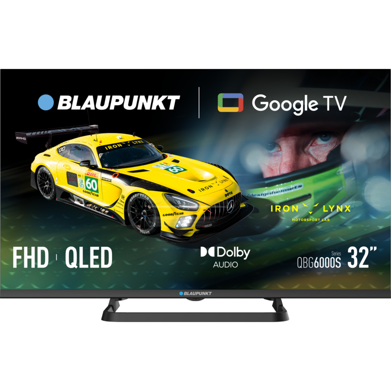 Televisor Blaupunkt 32qbg6000s 32" Qled Full Hd Google Tv