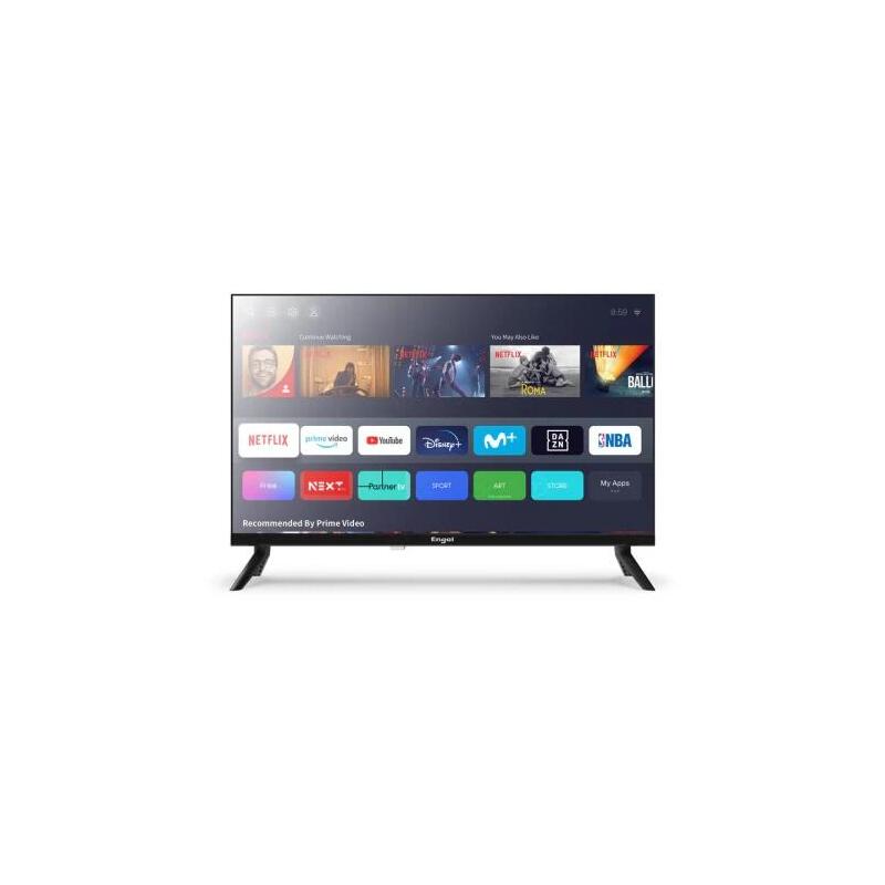 Televisor Engel 24"-Tdt2/C/S - Hd -Smartv Netflix/Amazon. Modo Hospitality