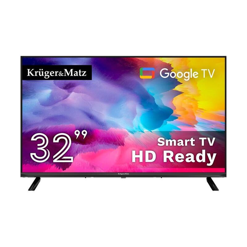Televisor Krüger&Matz Km0232-G 32" Hd Smart Tv Wifi Negro