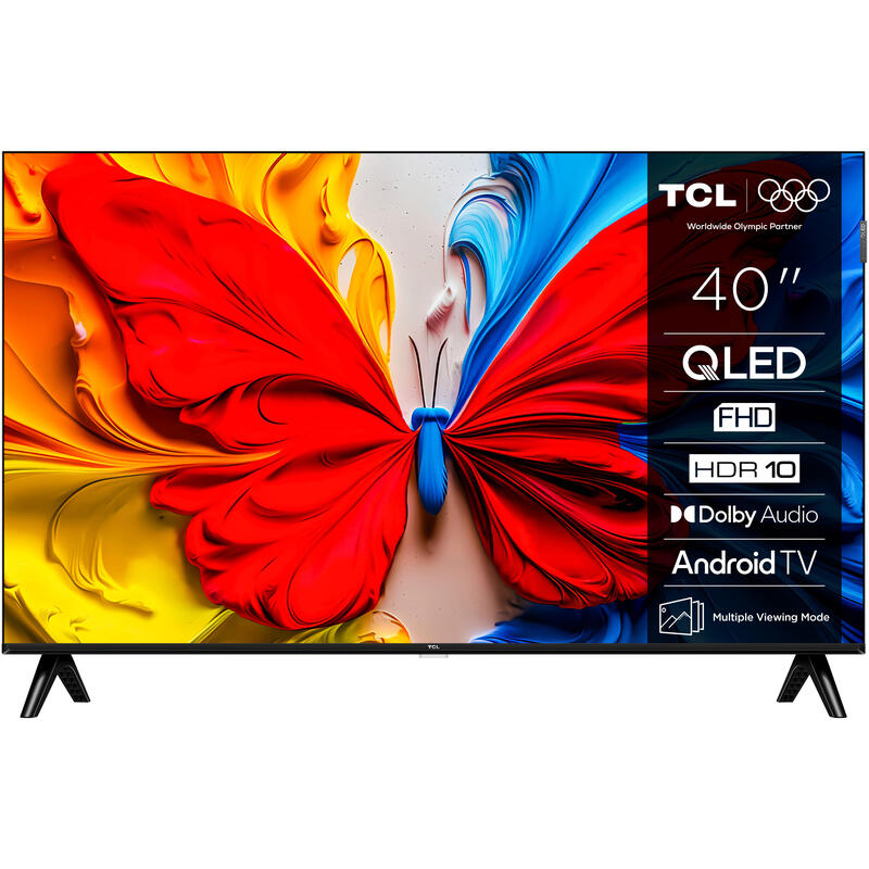 Televisor Tcl Qled 40s5k 40' Full Hd Smart Tv Wifi