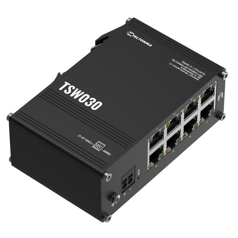Teltonika Tsw030 Switch Teltonika Industrial 8 Puertos 10/100 No_gestionable