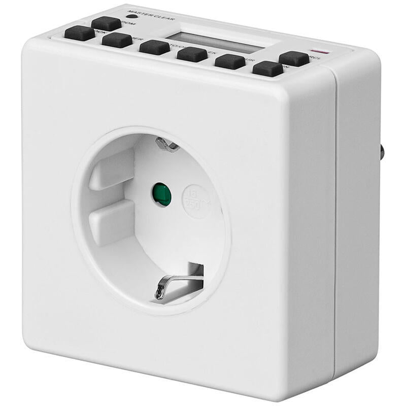 Temporizador Digital Goobay Blanco 93256