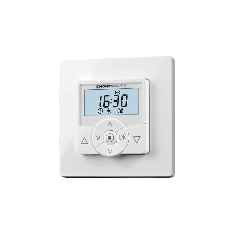 Temporizador Homepilot Premium Blanco, Para Motores De Persianas Enrollables 10501001
