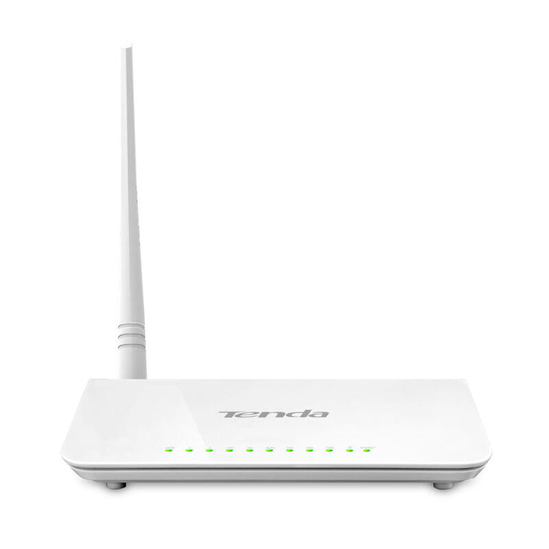 Tenda D151 Dual Band Fast Ethernet Color Blanco Router Inal Tenda D151, Doble Banda (2,4 Ghz / 5 Ghz), Wi-Fi 4 (802.11n), 150 Mbit/S, Ieee 802.11b,Ieee 802.11g,Ieee 802.11n, Ethernet Rápido, 10,100 Mbit/S