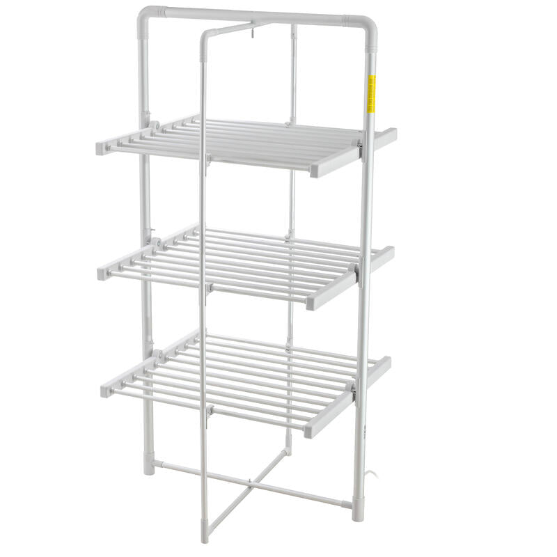 Tendedero Ropa Eléctrica Plegable Adler Ad 7829, 300w, Blanco Plateado