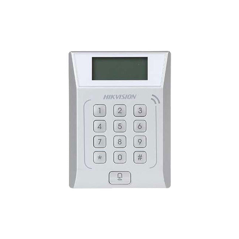 Terminal Autónomo De Accesos Con Teclado Y Pantalla Lcd Hikvision Mifare. Tcp/Ip