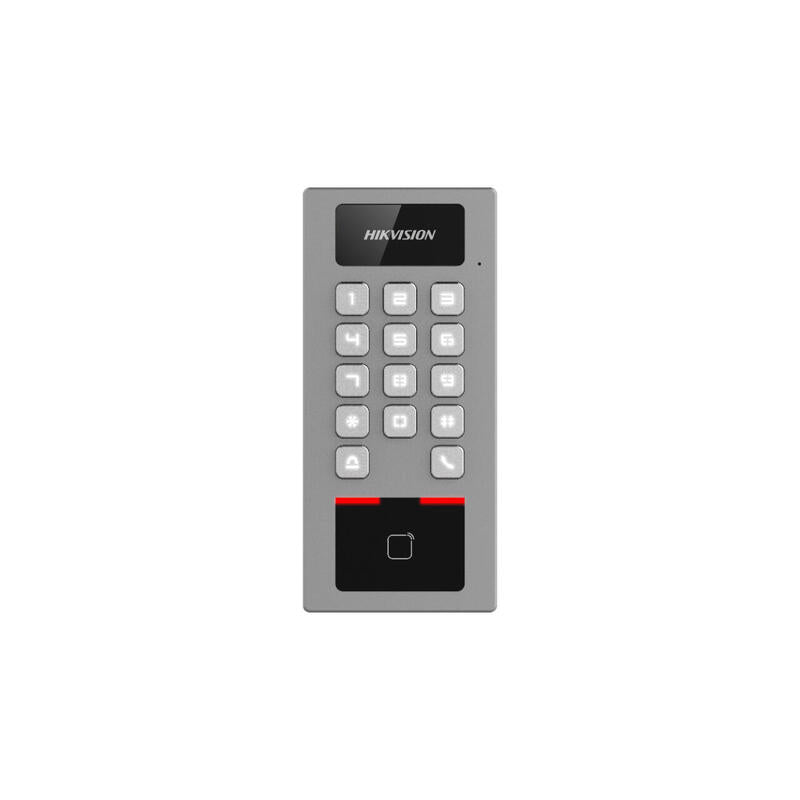 Terminal Biométrico De Control De Acceso / Videoportero De Acceso Wifi Antivandálico Hikvision