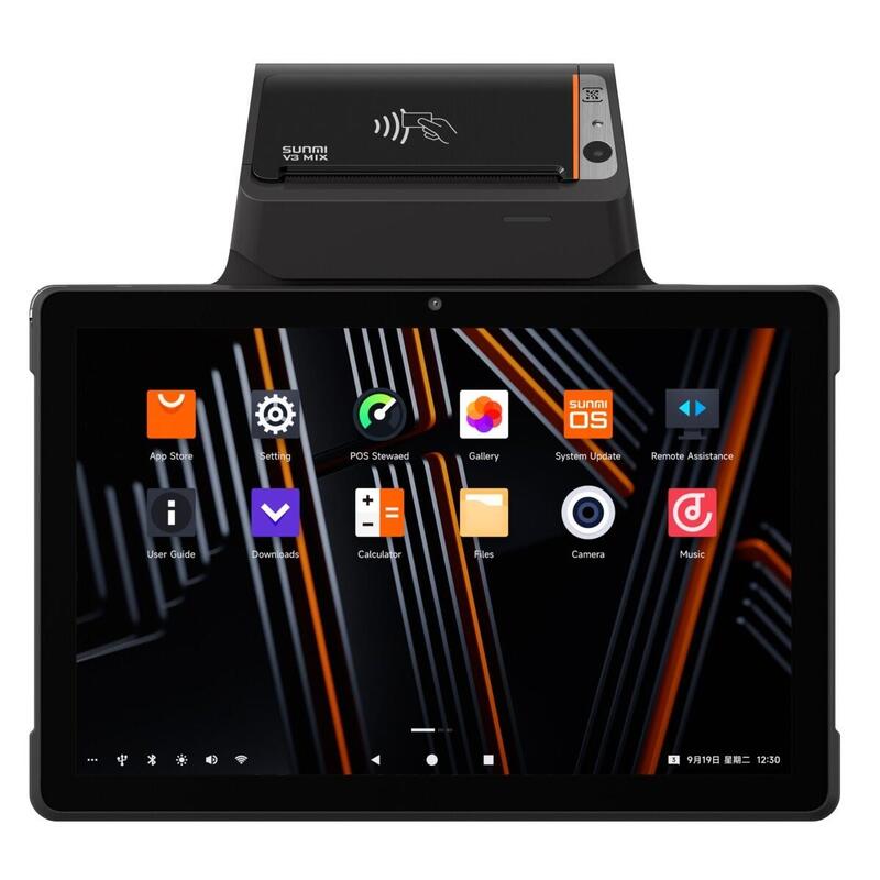 Terminal Mobilny V3 Mix Gms, Android 13, 4/32gb, 2+0.3 Mp Camera, 4g, Finger Sensor, 80mm Printer, Sunmi 1101 Scanner