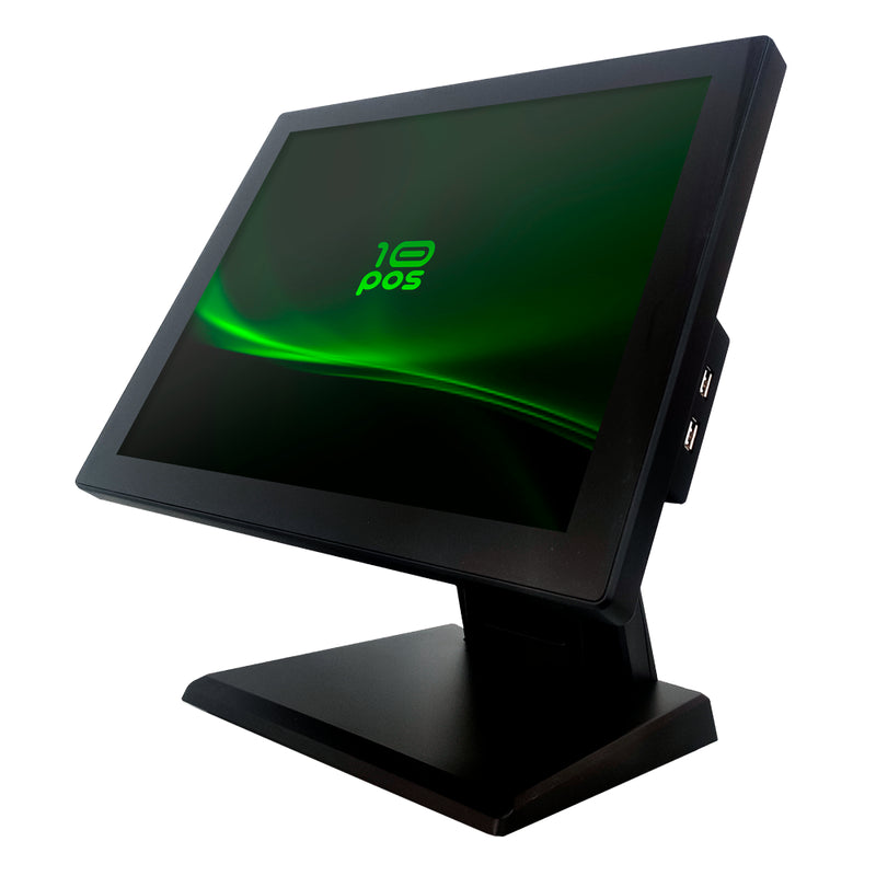Terminal Táctil 15 Flat Capacitivo 10t-15, Intel I5 7th Gen (3mb Cache), 8gb Ram, Ssd Msata 256gb, Hdmi, Wifi, Windows 10 Iot