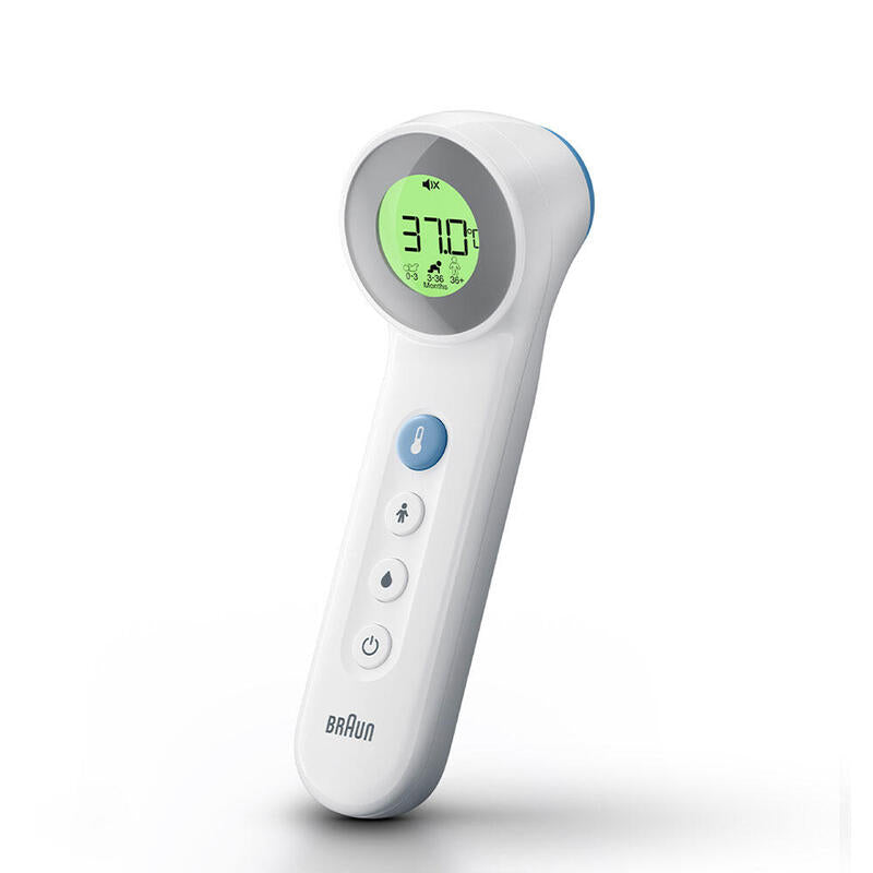 Termometro Corporal Braun Bnt400we Sin Contacto + Frontal Con Age Precision